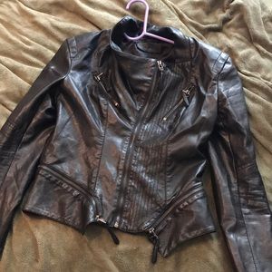 Leather jacket
